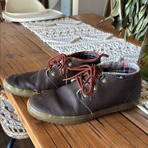 Sanuk Chukka Boots with Lace-Up Design